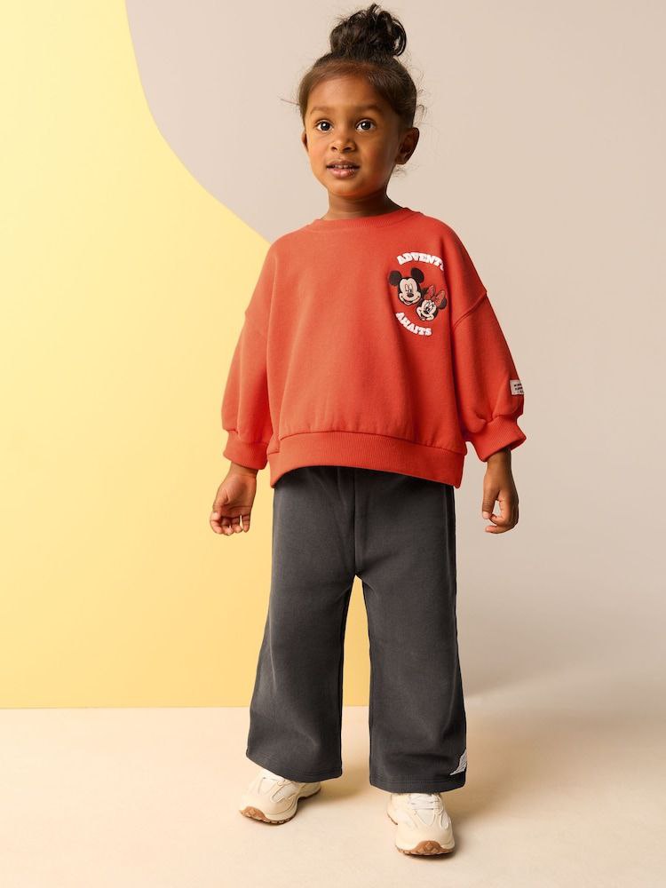 سوییشرت شلوار نارنجی مینی موس