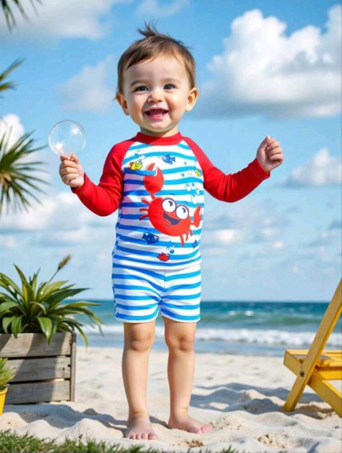 مایو یه تیکه خرچنگ قرمز