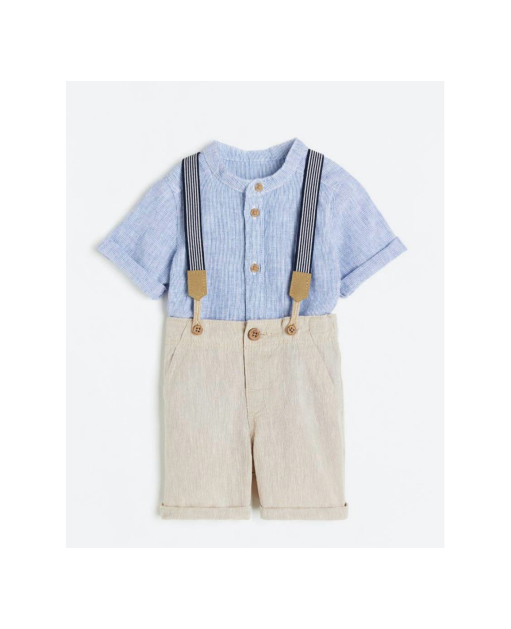 ست پیراهن‌و‌شلوارک و ساسبند